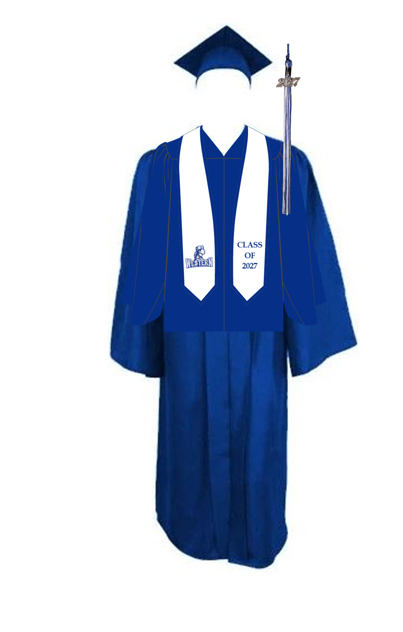 graduation dress western Cap, Gown, Stole & Tassel – R5950030